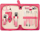 Sensopro Milano Pink Manicure Set 12 Pieces