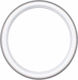 Car Steering Wheel Cover 37-39cm Universal PVC & Rubber Anti-Slip Gray White Perforated