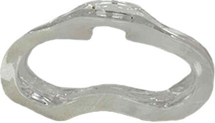 Chawaii Clip Cloud Κλάμερ Μαλλιών Λευκό 11cm