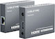 Cabletime Hdmi Video Extender Ct-hehd-fg60 Μέσω Καλωδίου Rj45 1080p/60hz Έως 60m Cabletime
