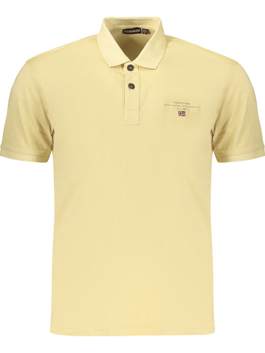 Napapijri Polo Μπλούζα Μπεζ