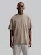 T-shirt Καφέ