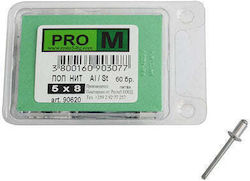 Pop Nit 5x8 Mm Pro M 60 Pieces