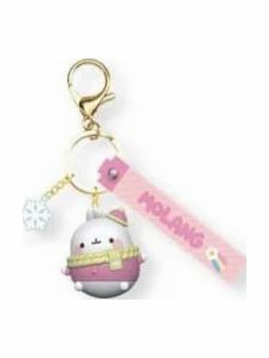 Molang Weather Series Molang In Snow Μπρελόκ Βραχιόλι