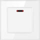 Luxon Recessed Wall Switch with White Frame
