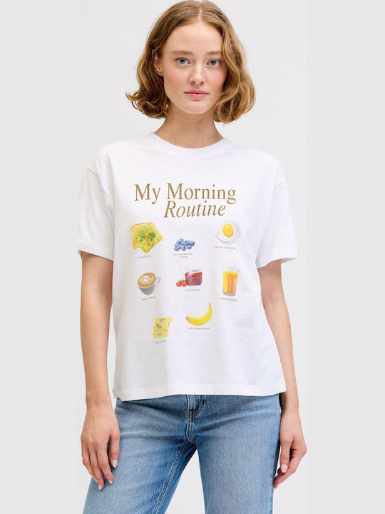 Γυναικείο T-shirt Κίτρινο