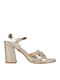 Damen Sandalen Gold