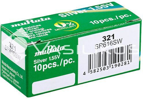 Murata Murata Silber-Oxid Uhrenbatterie 1.5V