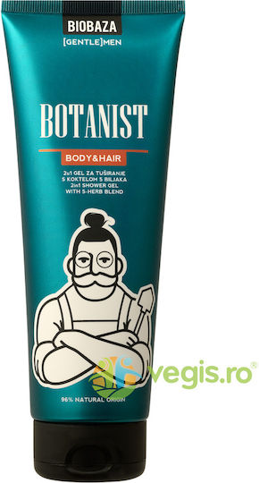 Gel De Duș Șampon Bărbați Amestec Botanic De Plante 220ml