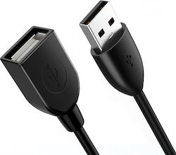 Cabletime CT-AMAF2.0-PB1.5 USB 2.0 USB-A male σε USB-A female 1.5m