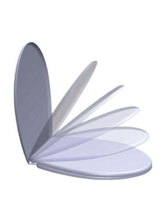 Nikiplast Καπάκι Λεκάνης Soft Close Πλαστικό