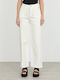 Women's Fabric Trousers White