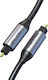 Cabletime Optical Audio Cable TOS Male - TOS Male Black 2m (CT-AV380-P04GN)