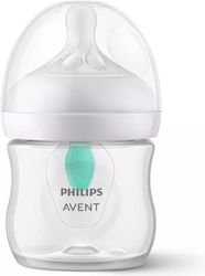 Philips Natural Plastic cu Tetină din Silicon pentru 0+ Luni 125ml Philips Natural Plastic cu Tetină din Silicon pentru 0+ Luni 125ml