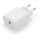 Cellular Line Зарядно Устройство с Вграден Кабел с USB-C Порт 20W Power Delivery Бял