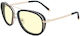 Computer Glasses Gunnar Dume Gold Amber