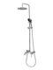 Synchro Shower Column with Mixer Silver