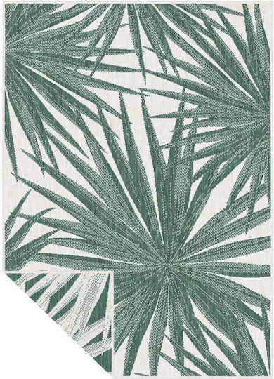 Rectangular Green Living Room Rug 120x170cm