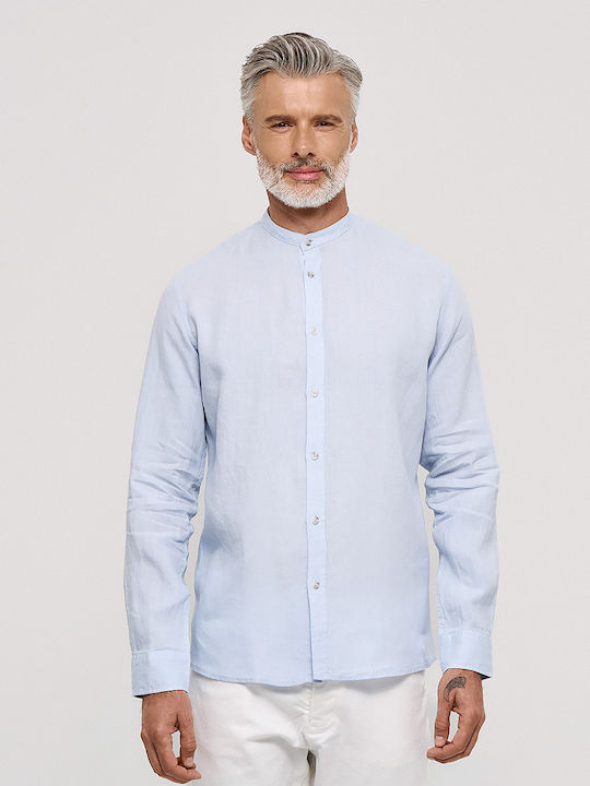Long Sleeve Shirt in Regular Fit Light Blue