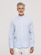 Long Sleeve Shirt in Regular Fit Light Blue