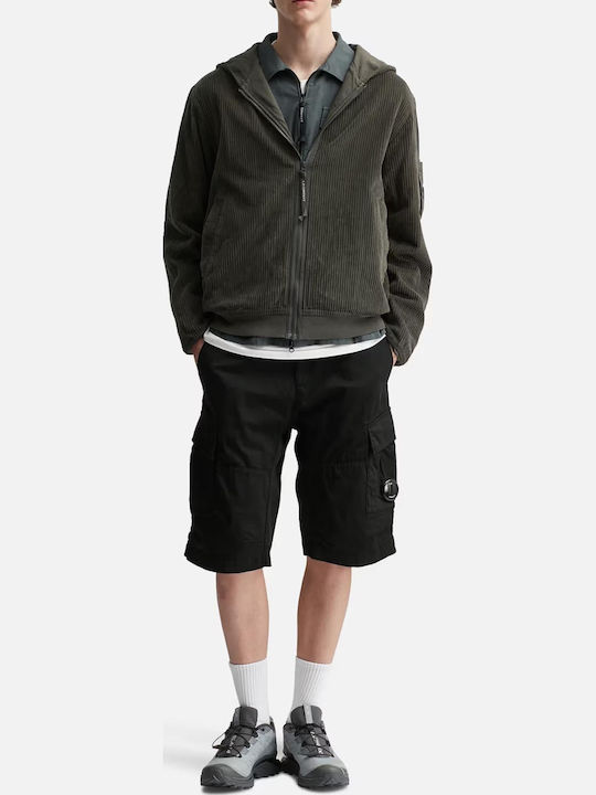 C.P Company Men's Cargo Bermuda Black