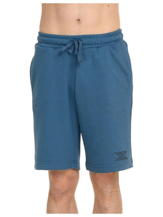 French Terry Men's Bermuda Turquoise