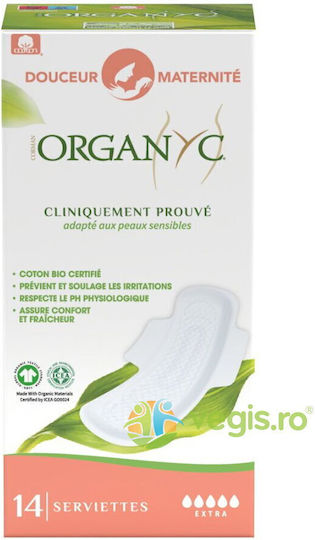 Extra Intimate Pads Postpartum Period Made Organic Cotton 14pcs
