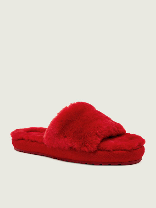 Emu Australia Emu Australia Damen Hausschuhe Rote