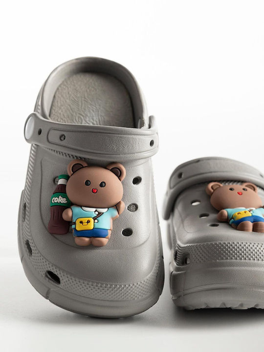 Kinder Strandschuhe Anatomisch Grau Pk26-151-1174-42-Grau