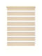 Rollos Partieller Blackout Doppelt Beiges P61,5xH150cm