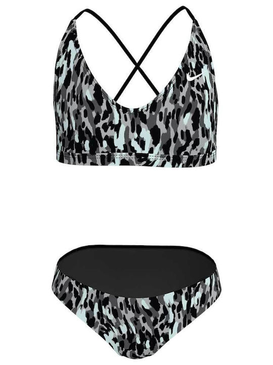 Nike Lace Up Kids Swimwear Bikini Black