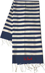 Mc2 Saint Barth Foutas N-towel Blue 8051689482764