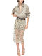 Midi Skirt Khaki