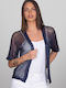 Blue Women's Bolero