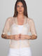 Ecru Damen Bolero