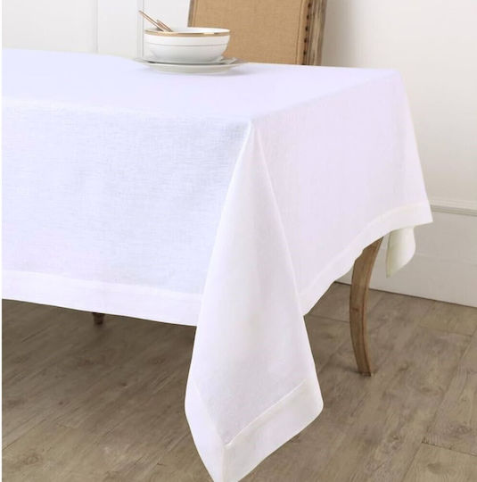 Kotonia Home Τραπεζομάντηλο White 150x230εκ.