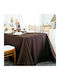 Kotonia Home Față De Masă Din Bumbac Dark Chocolate 180x300 Cm