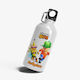 Balloon Kids Stainless Steel Water Bottle with Screw-on Cap Non Spill 400ml (with Personalization)