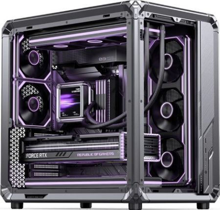 Jonsbo X400 PRO Gaming Midi Tower Κουτί Υπολογιστή με Πλαϊνό Παράθυρο Γκρι