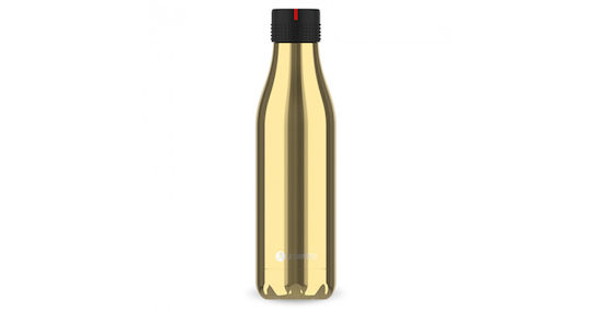 Les Artistes Rebel Μπουκάλι Θερμός Ανοξείδωτο Gold Bpa Free 500ml