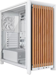 Corsair FRAME 4000D WOOD RS Gaming Midi-Turm mit Seitenfenster