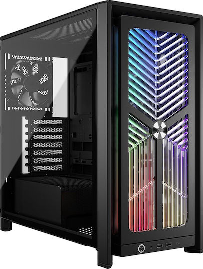 Corsair FRAME 4000X RS Gaming Middle Tower Carcasă PC cu Fereastră Laterală Neagră