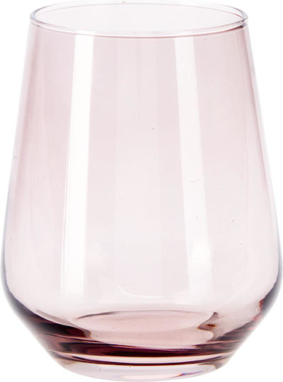 Glass Glass in Pink Colour 425ml
