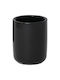 Eurocasa Stoneware Black Cup Holder