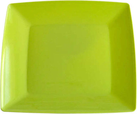 Mak Πιάτο Ρηχό Τετράγωνο Πλαστικό 23x23cm Mak Πιάτο Ρηχό Τετράγωνο Πλαστικό 23x23cm