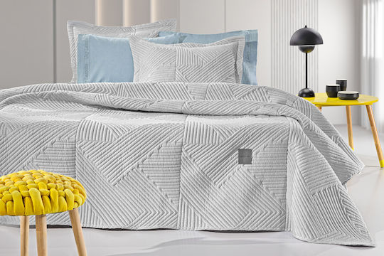 Guy Laroche Ziana Set King Size Gray 250x240cm 2 Pieces