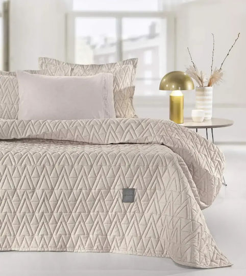 Guy Laroche Kylian Σετ Υπέρδιπλο Μπεζ 220x240cm 2τμχ