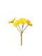 Set 5 Stück Künstliche Blumen Bouquet Foam Gelbe 30cm 816-20093