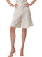 Women's Beige Bermudas