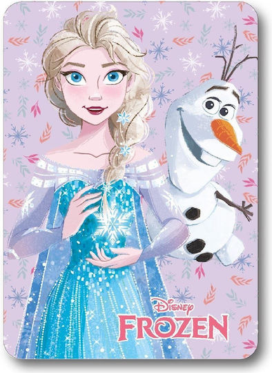 Disney Κουβέρτα Κούνιας Home Frozen 01 Fleece Λιλά 100x140εκ.